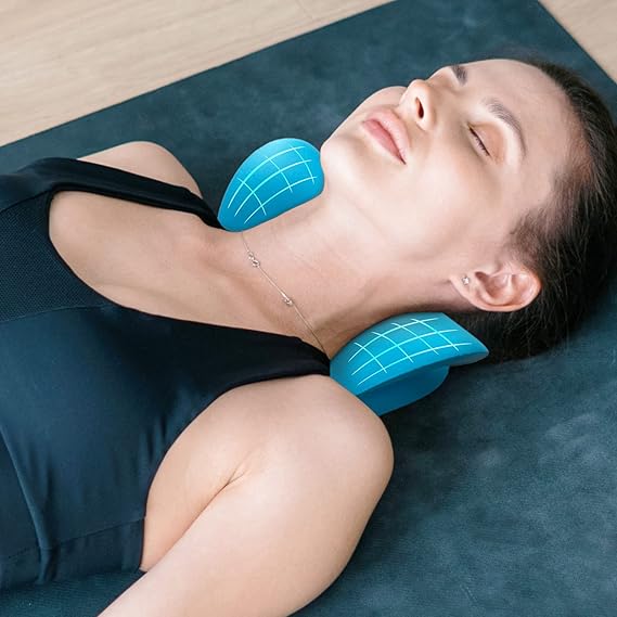 NeckRelief Pro – Orthopedic Cervical Traction & Massage Pillow
