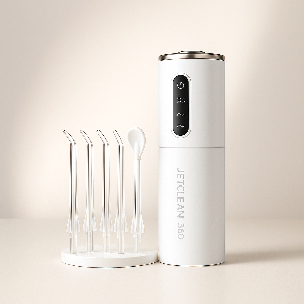 JetClean 360 – Advanced Portable Oral Irrigator