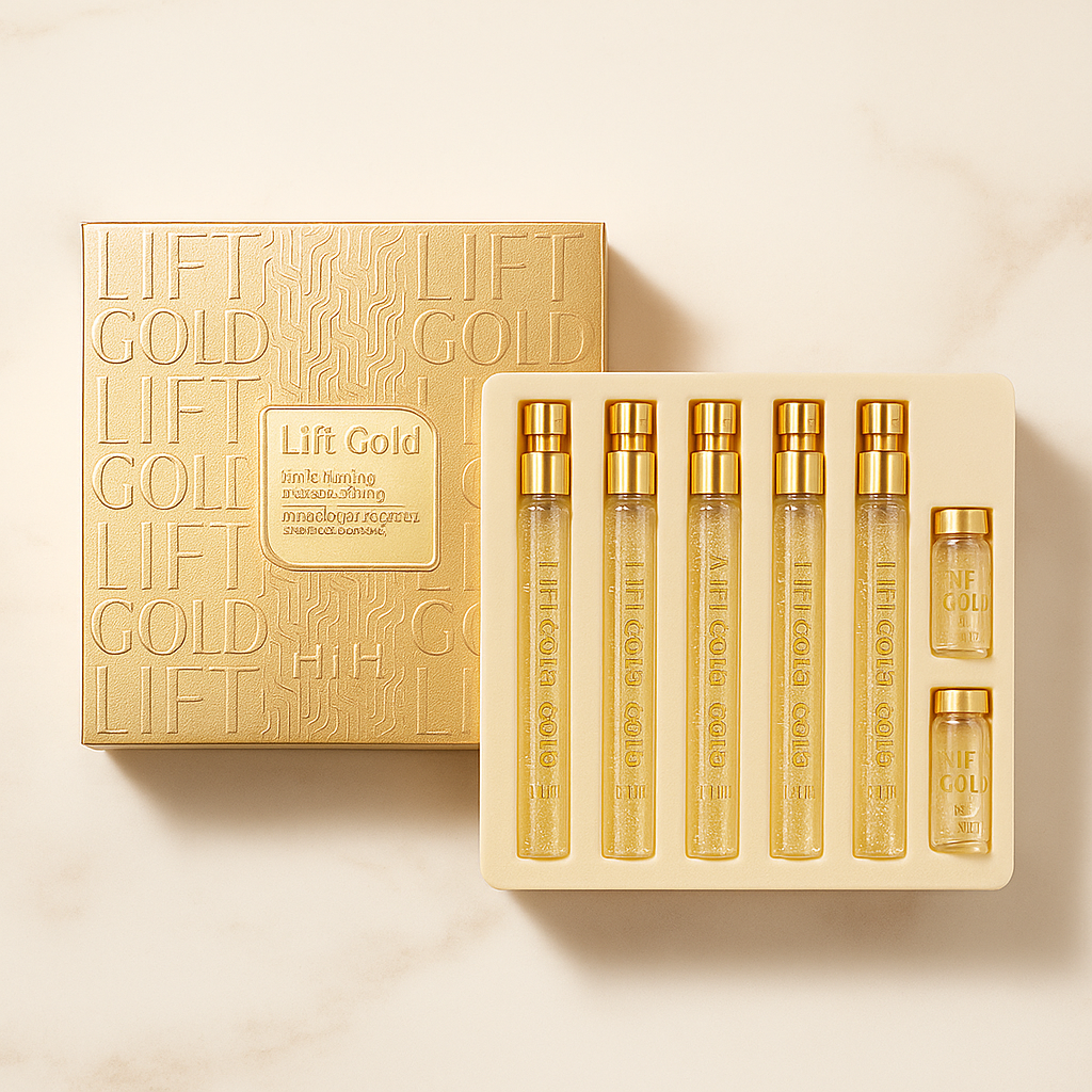 Lift Gold 24K - Gesichtsserum + Goldproteinfäden