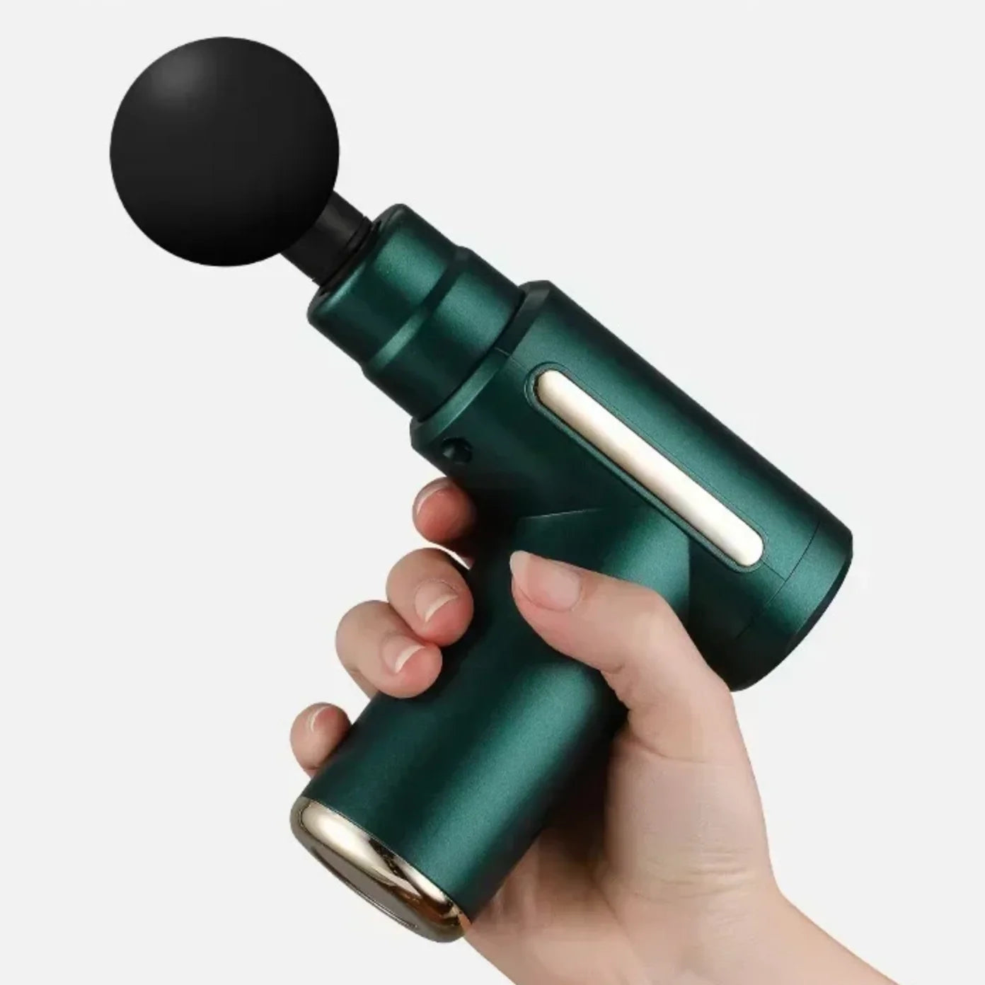 Deep Tissue Percussion Massage Gun with 4 Interchangeable Heads