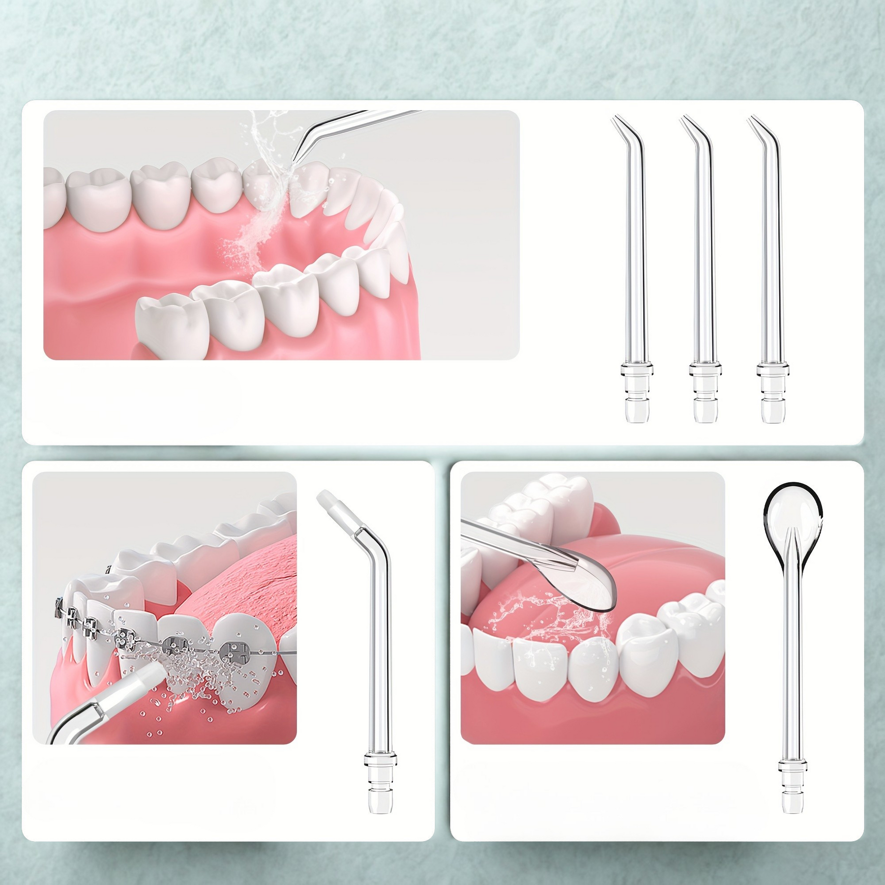 HydroSmile – Draagbare hogedrukwaterflosser