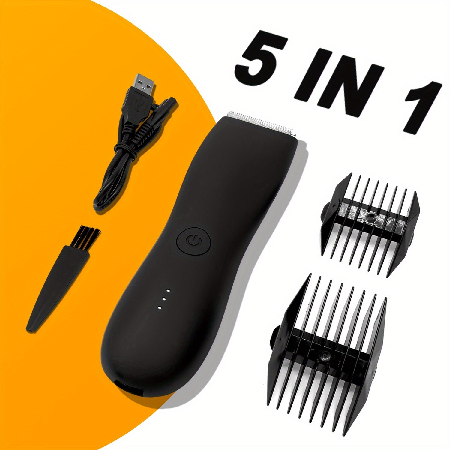 TrimSafe Pro – Waterproof Body Trimmer with Ceramic Blade
