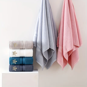 RoyalCotton – 8-teiliges Luxus-Badetuch-Set mit Kronenstickerei
