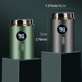 NanoShave Pocket – Mini rasoir électrique étanche avec chargement USB-C