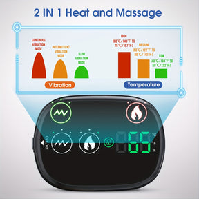 ThermaCare- Heated Shoulder Massager with Vibration and Adjustable Temperature