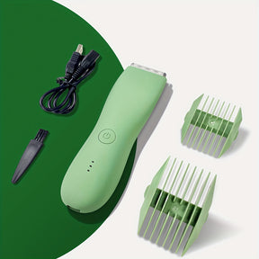 TrimSafe Pro – Waterproof Body Trimmer with Ceramic Blade