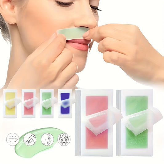 WaxKiss™ Ready-to-Use Wax Strips – 20 Pack