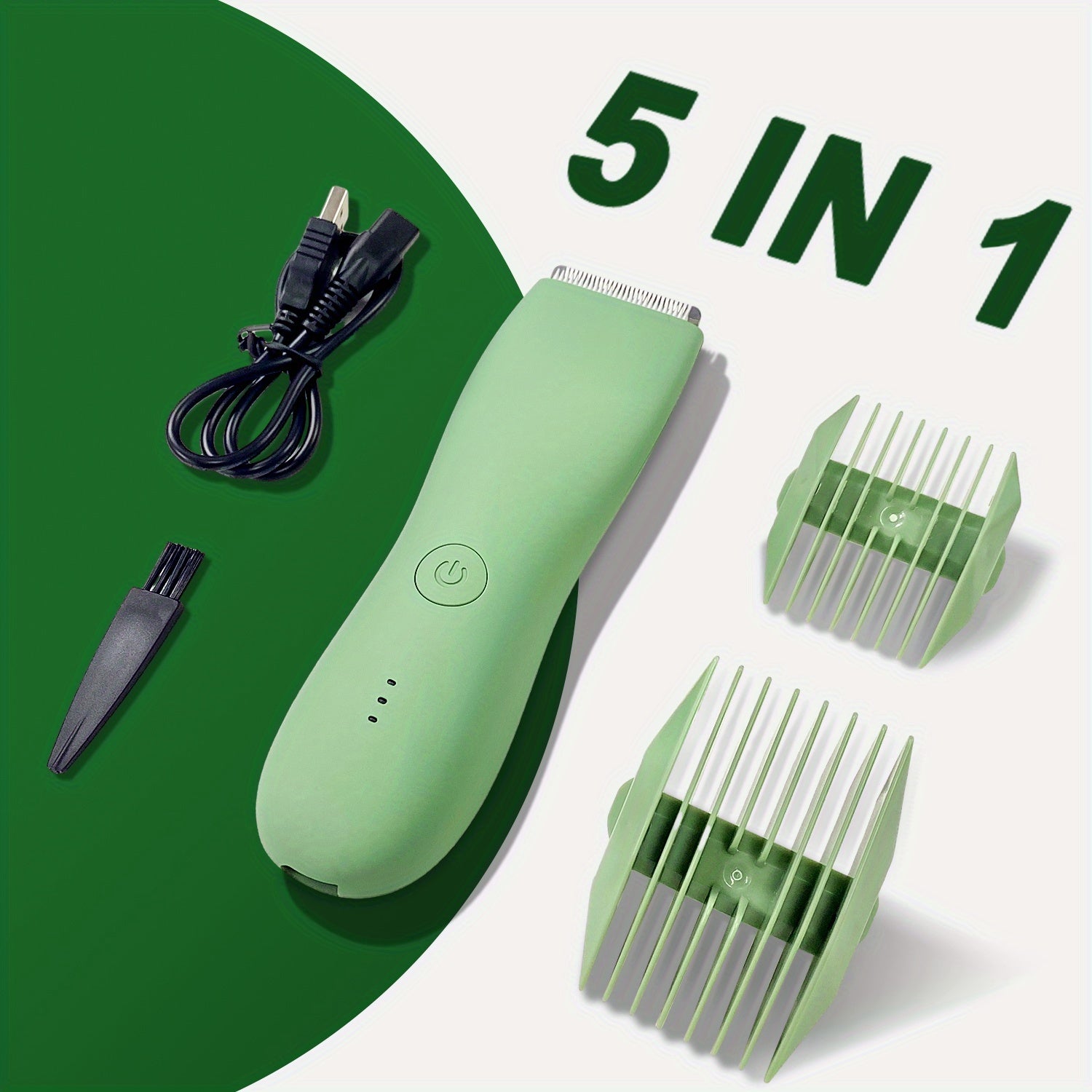 TrimSafe Pro – Waterproof Body Trimmer with Ceramic Blade