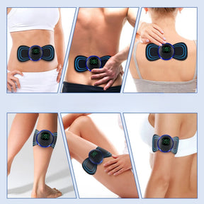 PulseRelief Pro - Portable EMS Electric Massager for Full-Body Relaxation