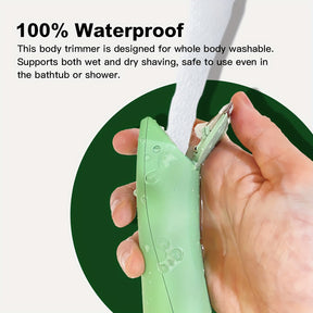 TrimSafe Pro – Waterproof Body Trimmer with Ceramic Blade