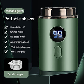 NanoShave Pocket – Mini rasoir électrique étanche avec chargement USB-C