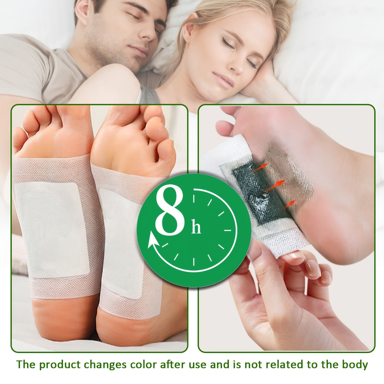 DetoxFeet™ – Detox voetkussentjes met bamboe, azijn en gember
