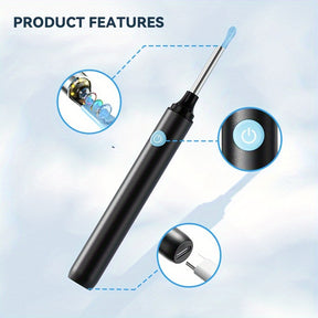 ClearView EarCam – Kit de nettoyage des oreilles avec caméra et accessoires