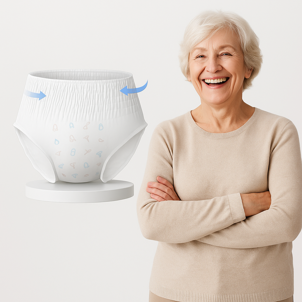 ComfortFlow™ – Comfortable, Discreet Protection for Day and Night