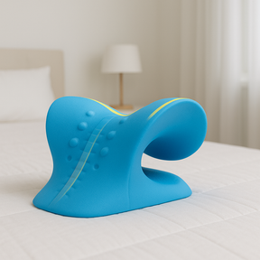 NeckRelief Pro – Orthopedic Cervical Traction & Massage Pillow