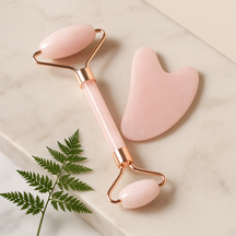 GlowSculpt - Gua Sha Technique & Facial Roller Duo