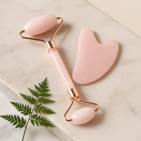 GlowSculpt - Gua Sha Technique & Facial Roller Duo