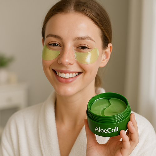 AloeColl 60 – Aloe Vera & Collagen Eye Mask