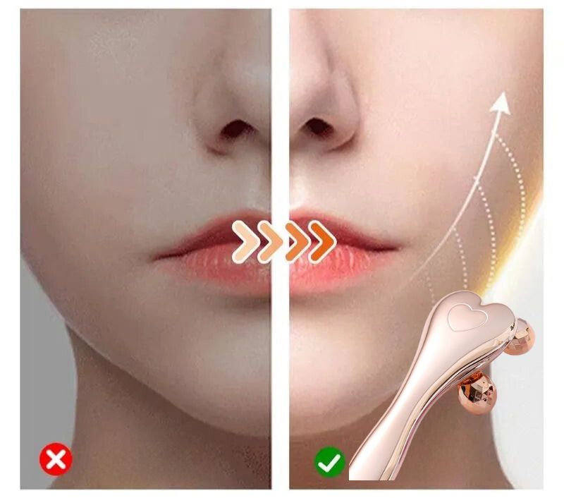 VibraRoll 4D – Intelligentes Rotations-Gesichtsmassagegerät