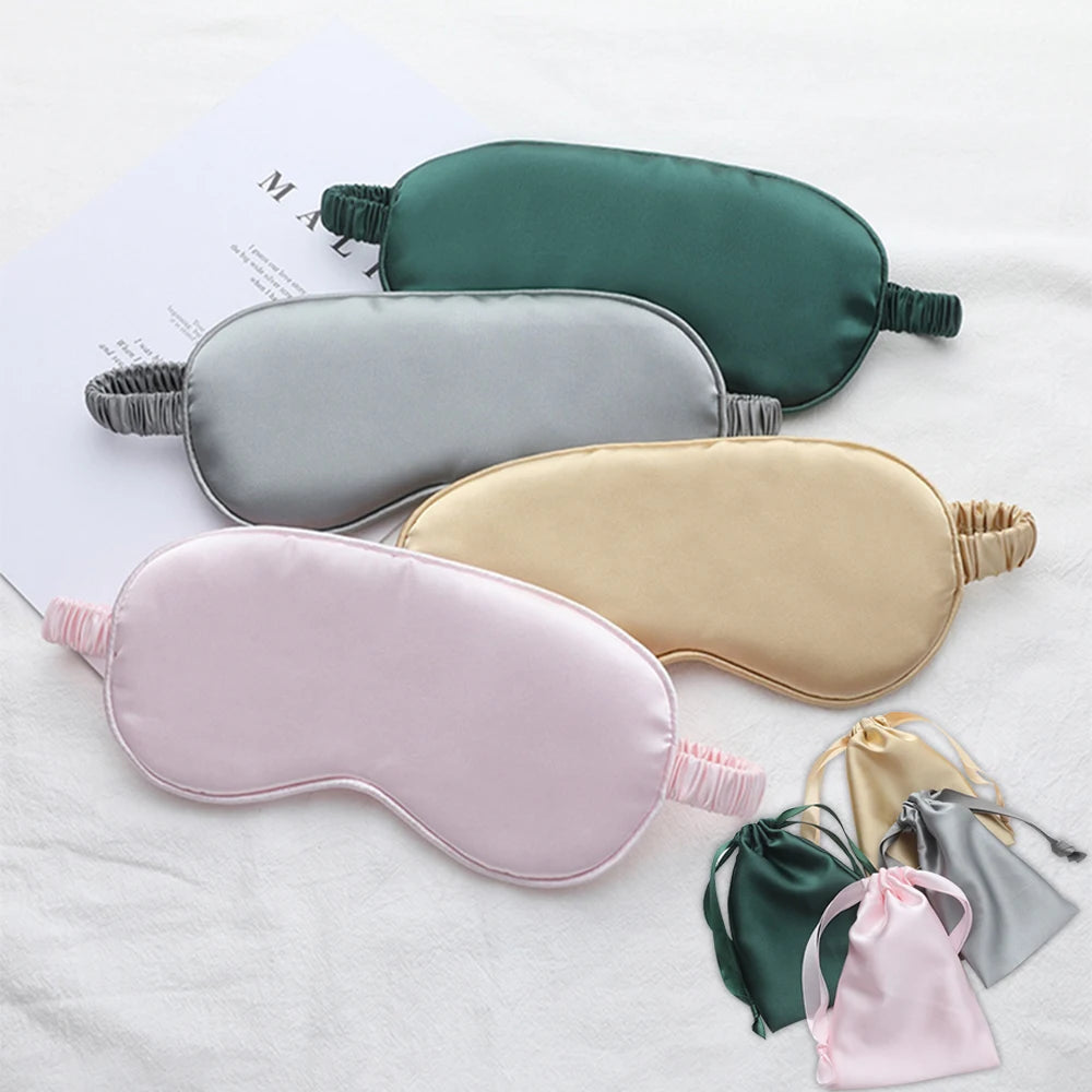 DreamSilk - Premium Satin Sleep Mask for Deep and Restful Sleep