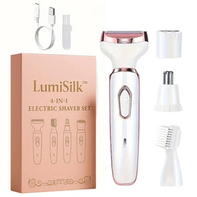 LumiSilk™ – 4-in-1 Waterproof Facial & Body Hair Remover