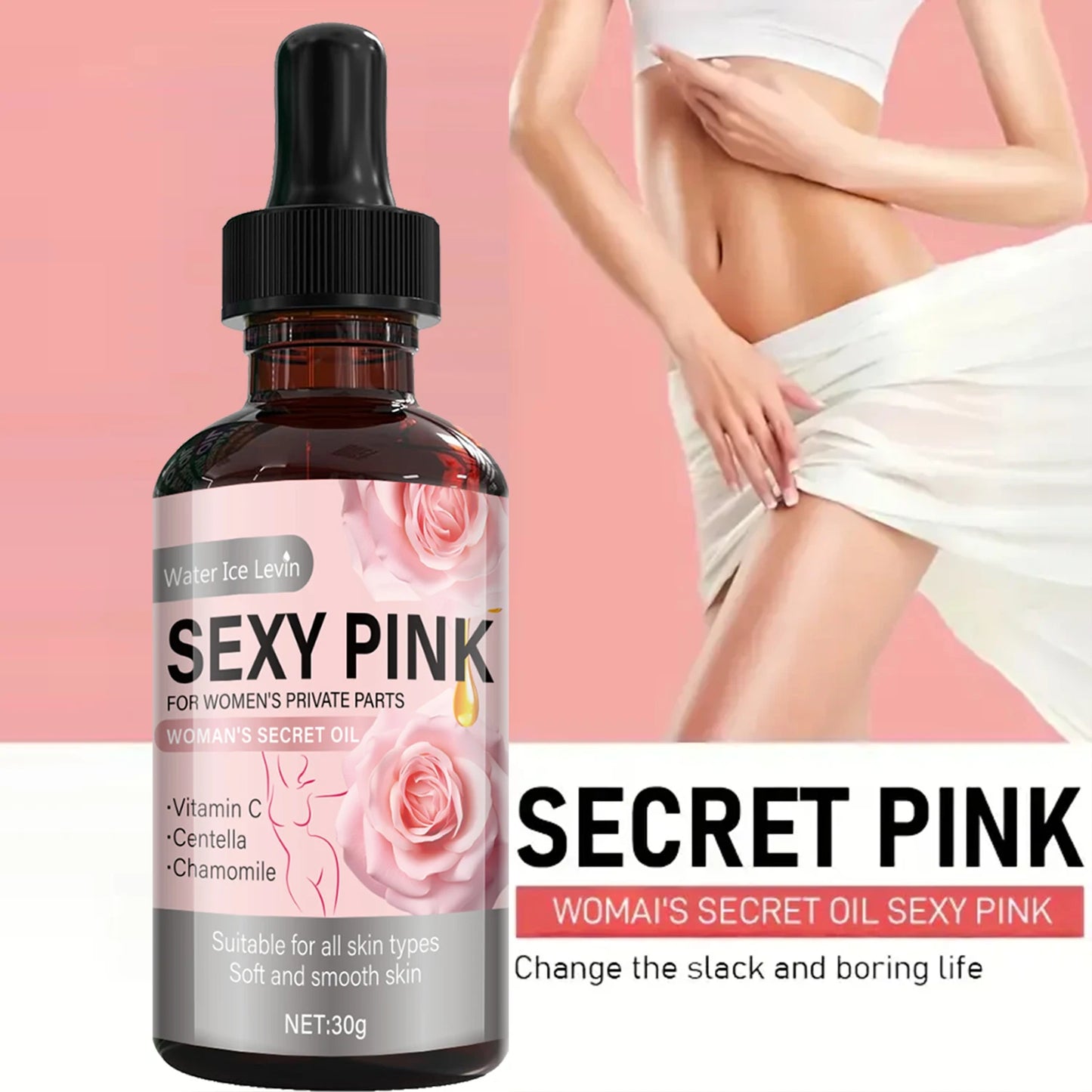 Secrety Pink Intimate Oil™ – Premium Feminine Care