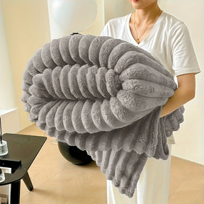 Luxe™ geribbelde deken - tijdloos comfort en stijl 