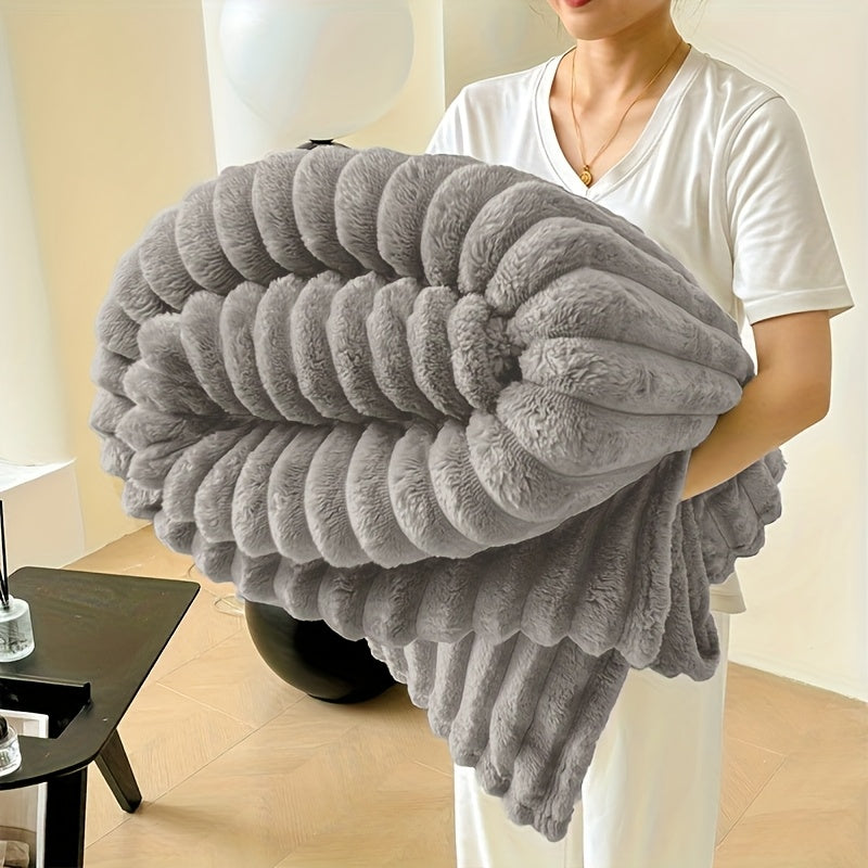 Luxe™ geribbelde deken - tijdloos comfort en stijl 