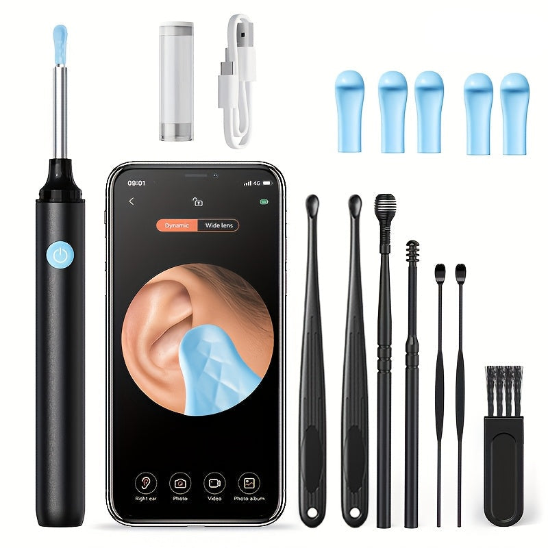 ClearView EarCam – Ear Cleaning Kit with Camera & Accessories