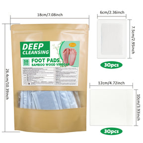 DetoxFeet™ – Detox voetkussentjes met bamboe, azijn en gember