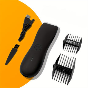 TrimSafe Pro – Waterproof Body Trimmer with Ceramic Blade
