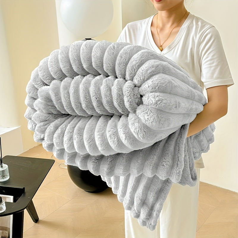 Luxe™ geribbelde deken - tijdloos comfort en stijl 