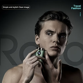 NanoShave Pocket – Mini rasoir électrique étanche avec chargement USB-C