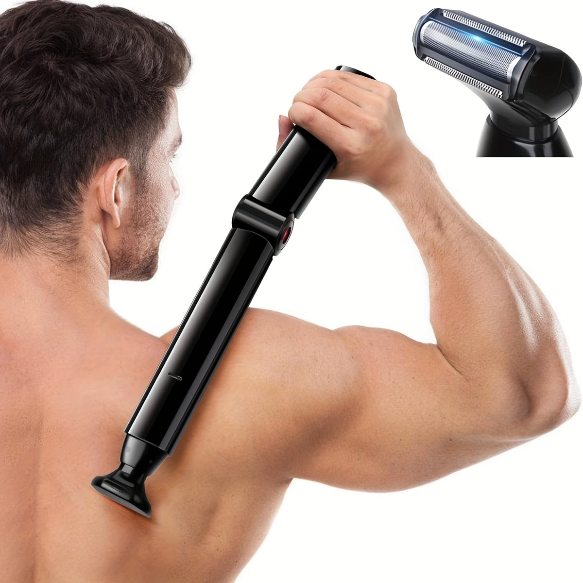 BackPro Glide – Adjustable Long-Handle Men’s Back Shaver