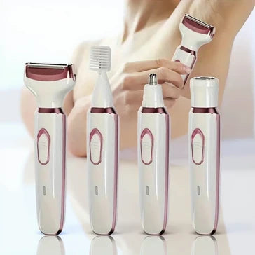 LumiSilk™ – 4-in-1 Waterproof Facial & Body Hair Remover